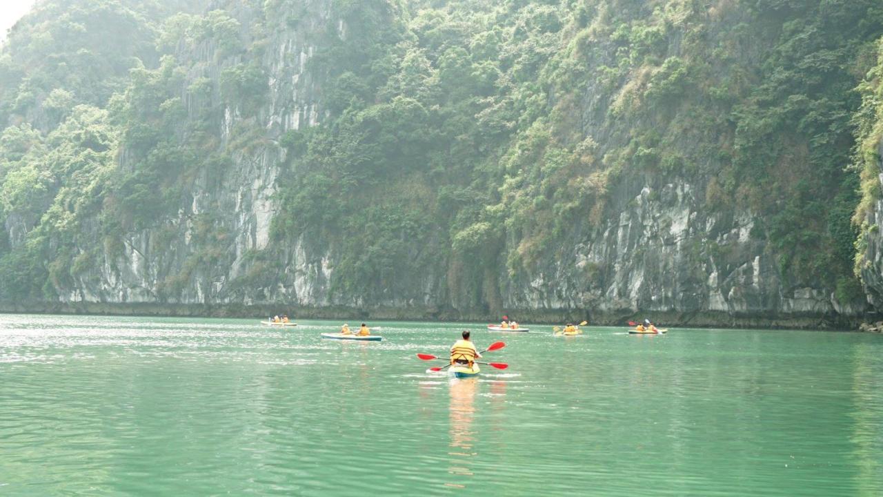 Cat Ba Green Bamboo Forest Dong Khe Sau Kültér fotó