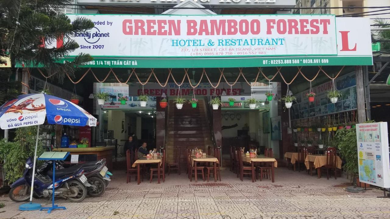 Cat Ba Green Bamboo Forest Dong Khe Sau Kültér fotó